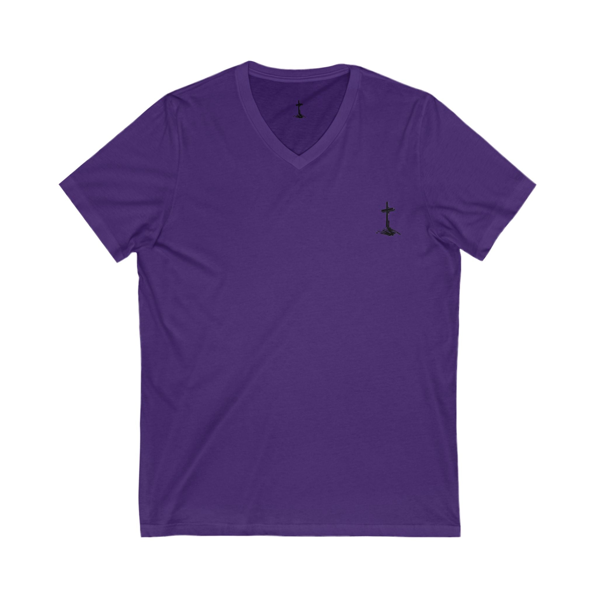 V-Neck Tee - Be Strong in the Lord