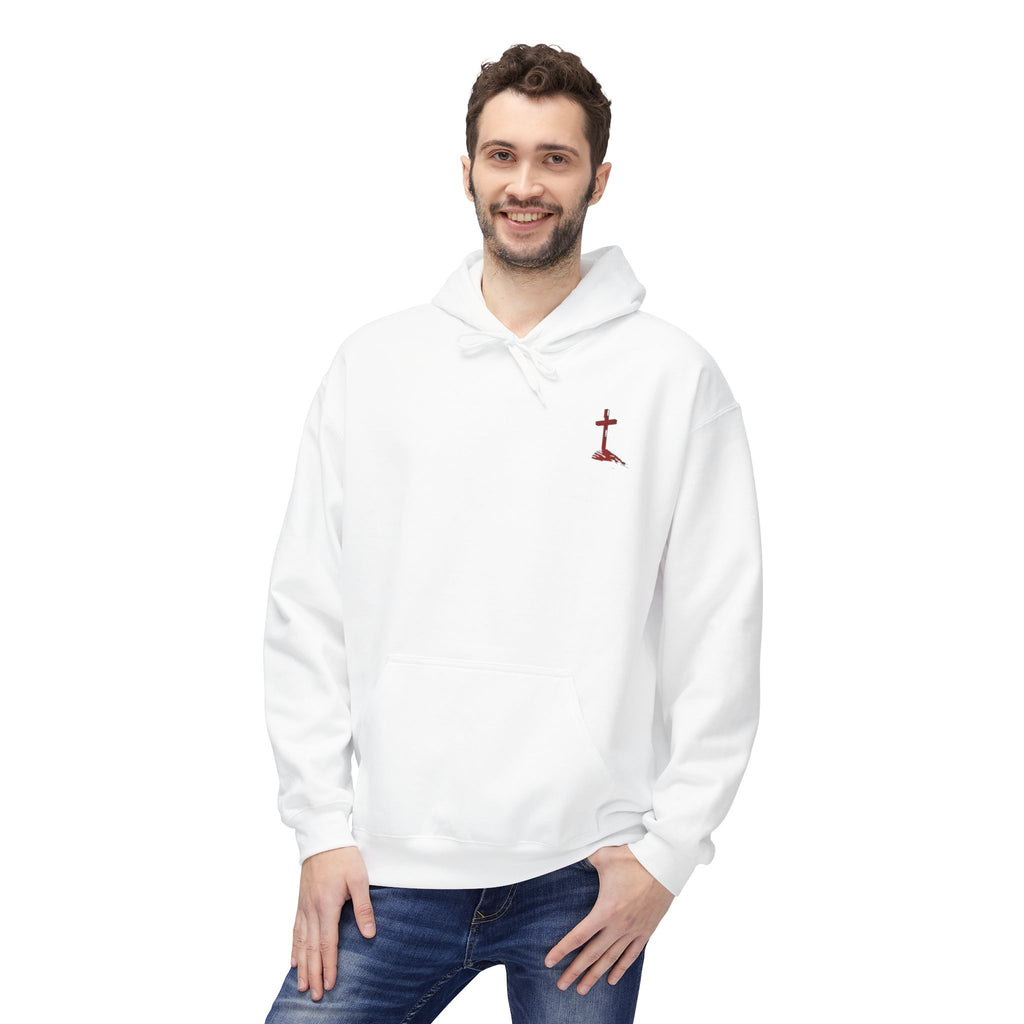 Christian Hoodie - Be Strong in the Lord Design
