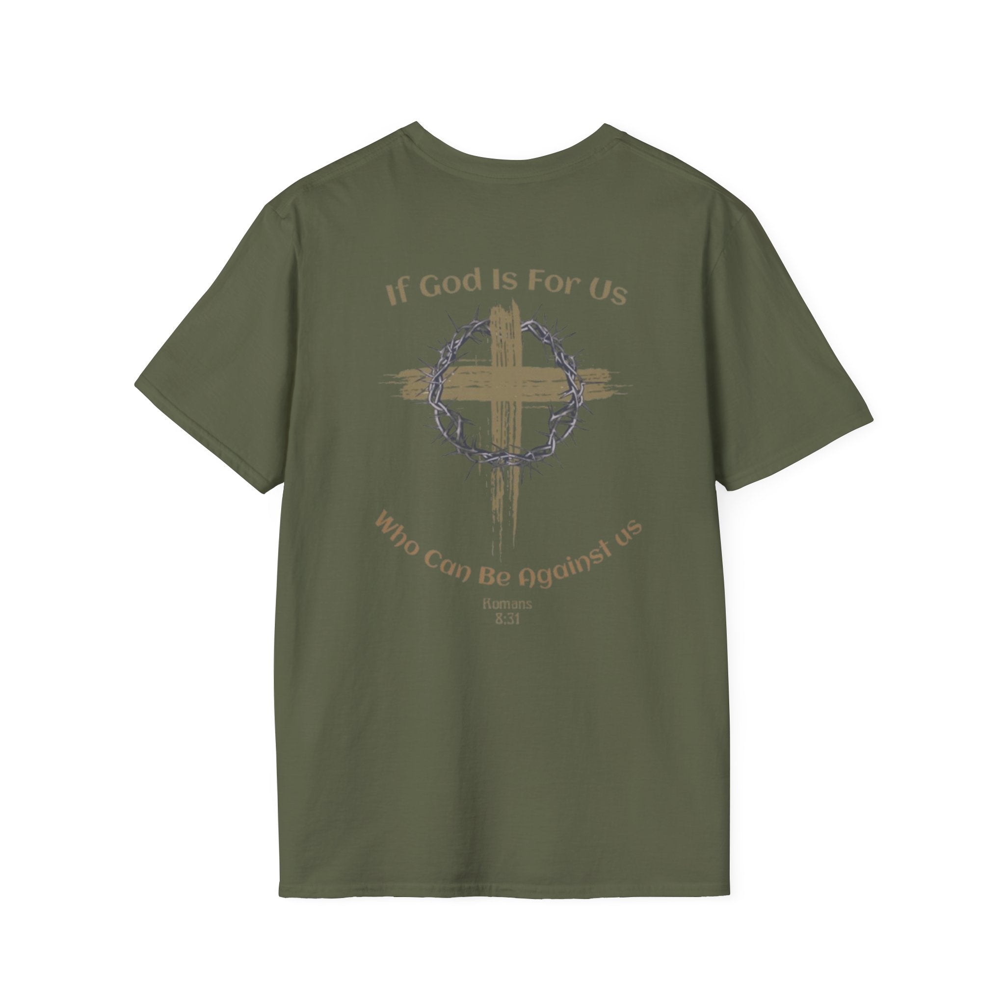 Faith Quote T-Shirt - If God Is For Us