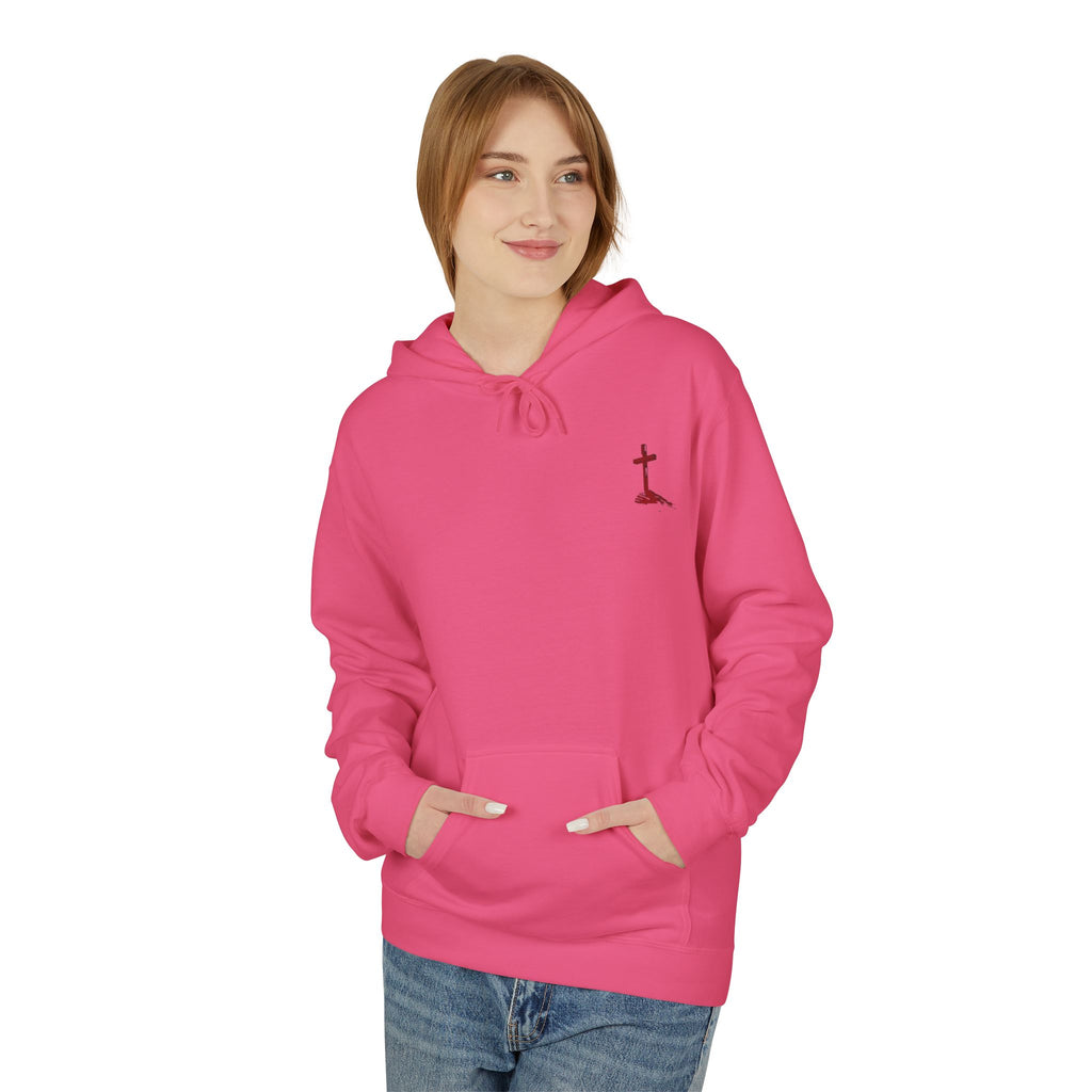 Christian Hoodie - Be Strong in the Lord Design