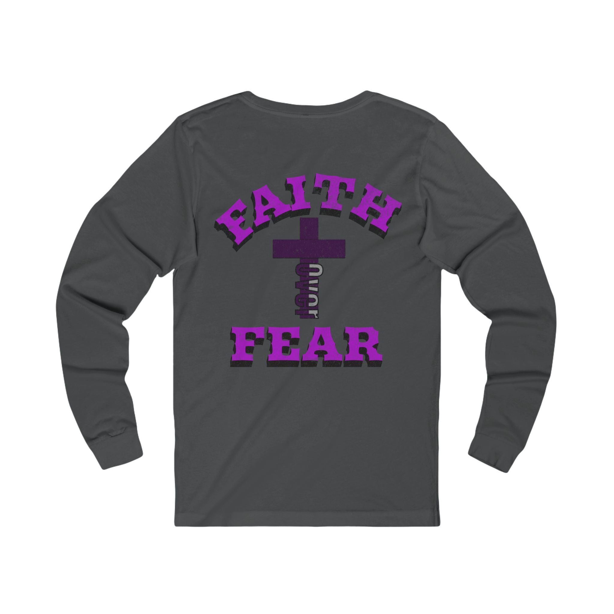 Faith Over Fear Women Tee - Long Sleeve