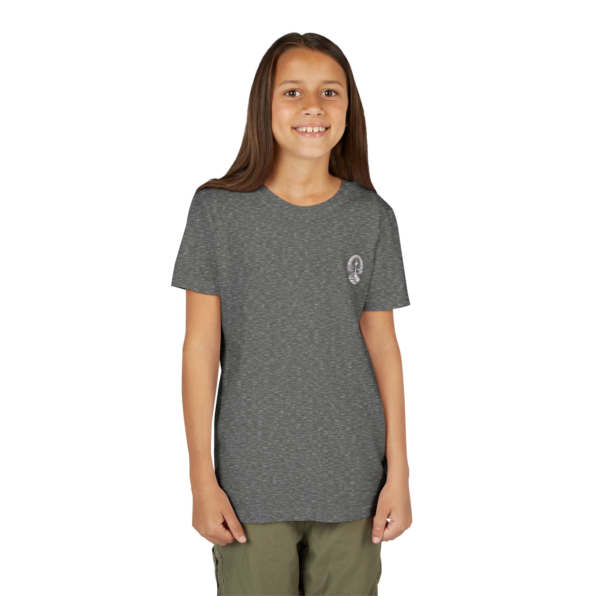 Youth Tee Be Strong and Courageous Faith T-Shirt