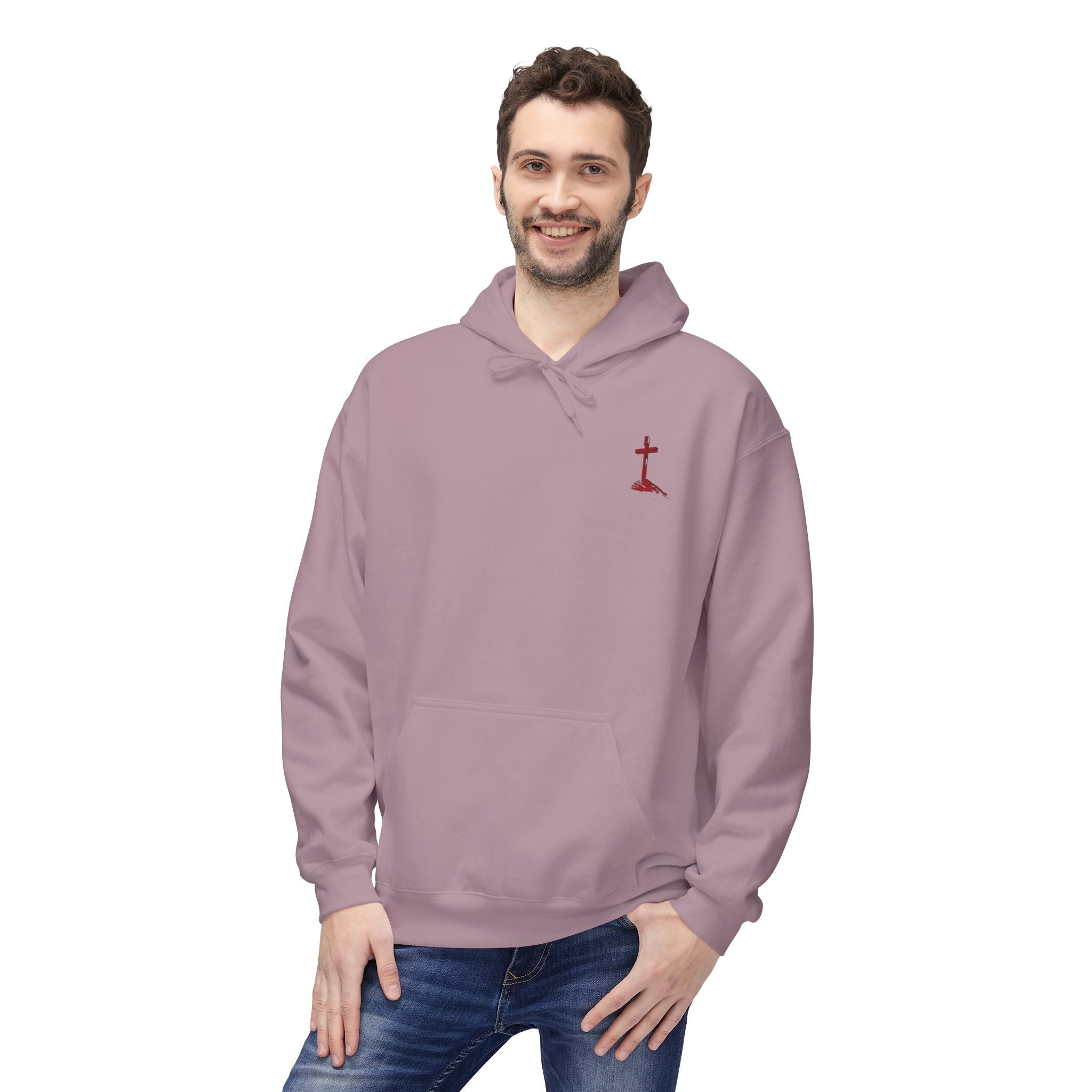 Christian Hoodie - Be Strong in the Lord Design