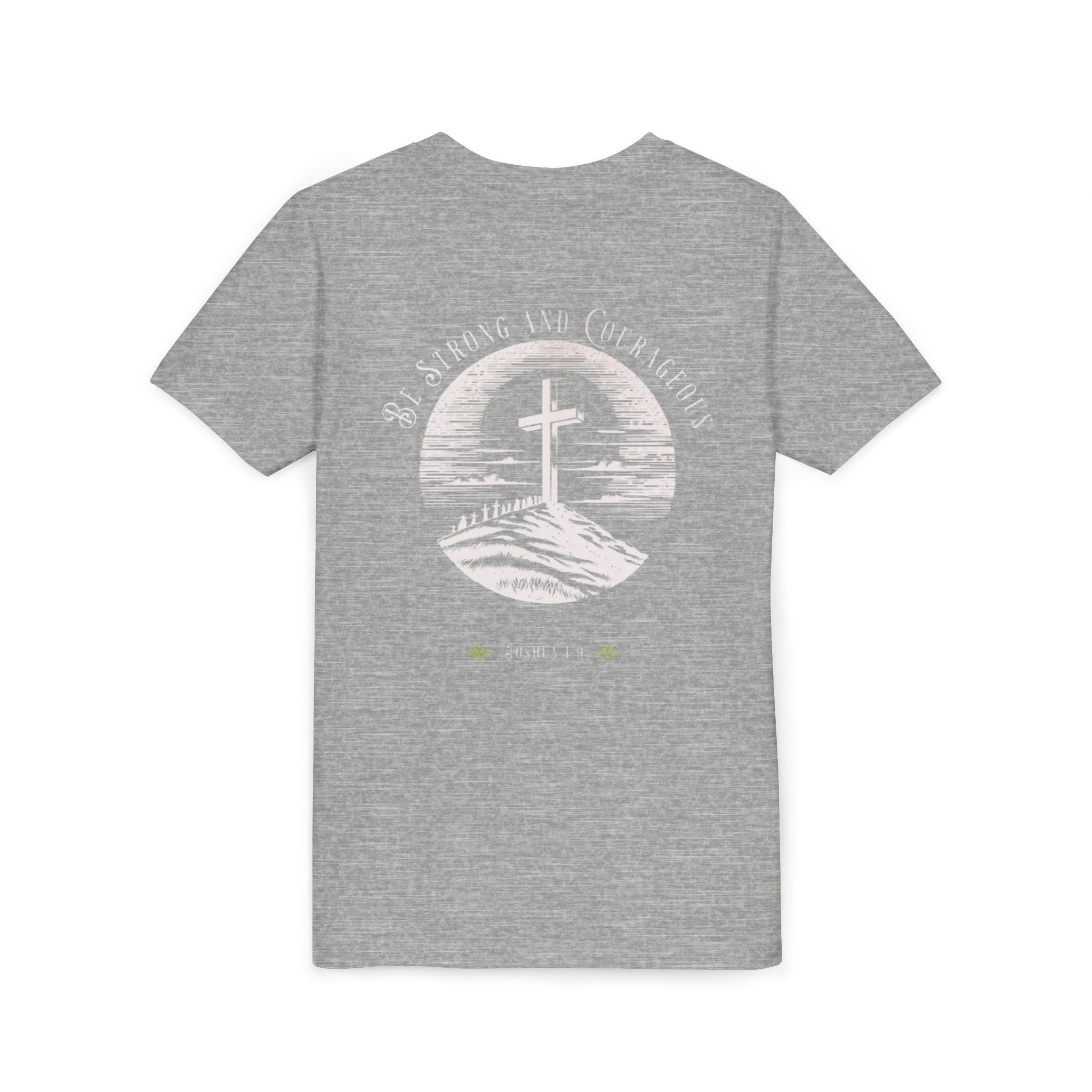Youth Tee Be Strong and Courageous Faith T-Shirt