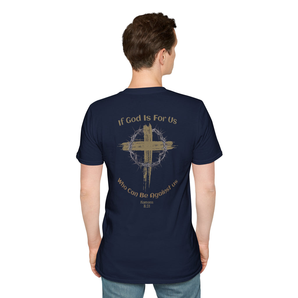 Faith Quote T-Shirt - If God Is For Us
