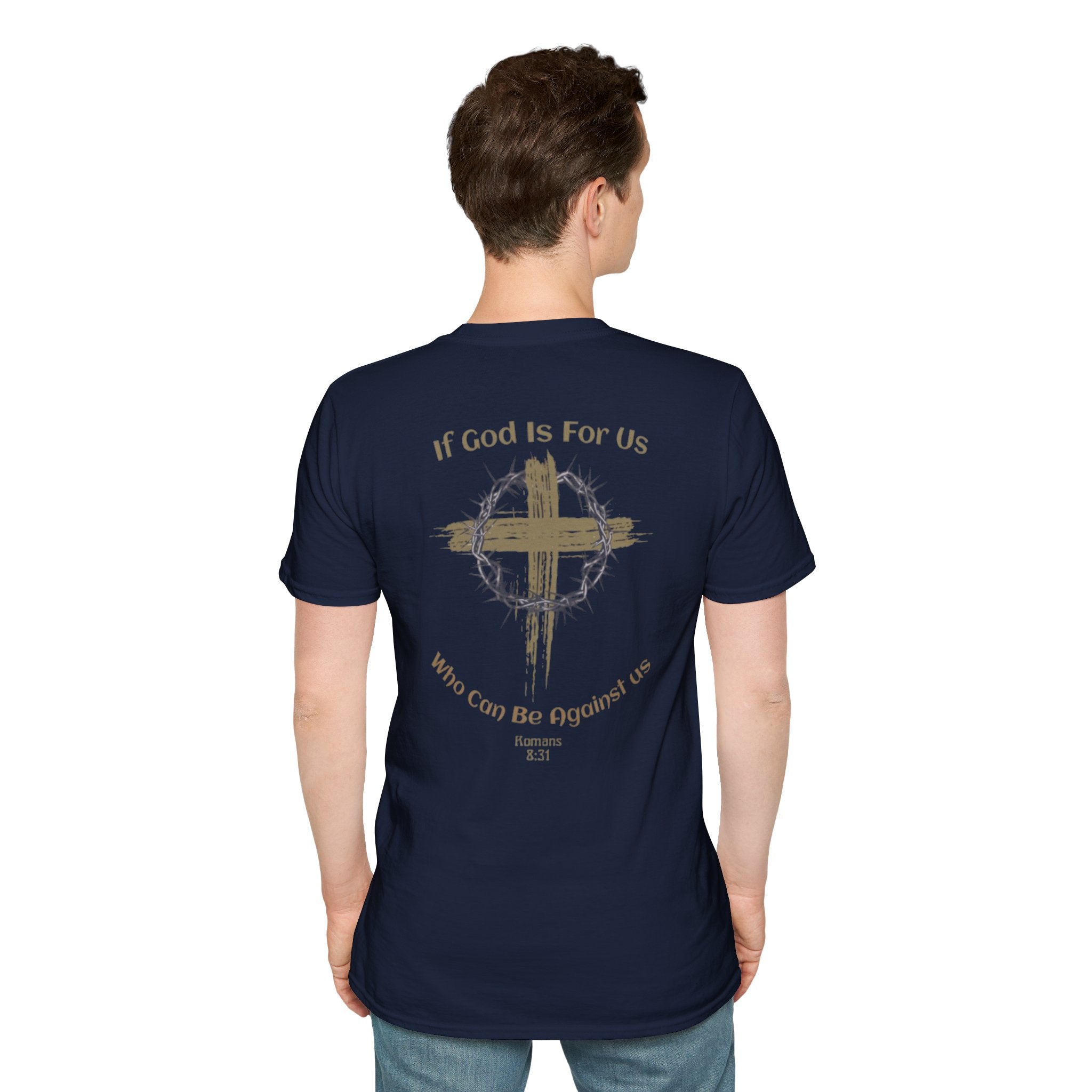 Faith Quote T-Shirt - If God Is For Us